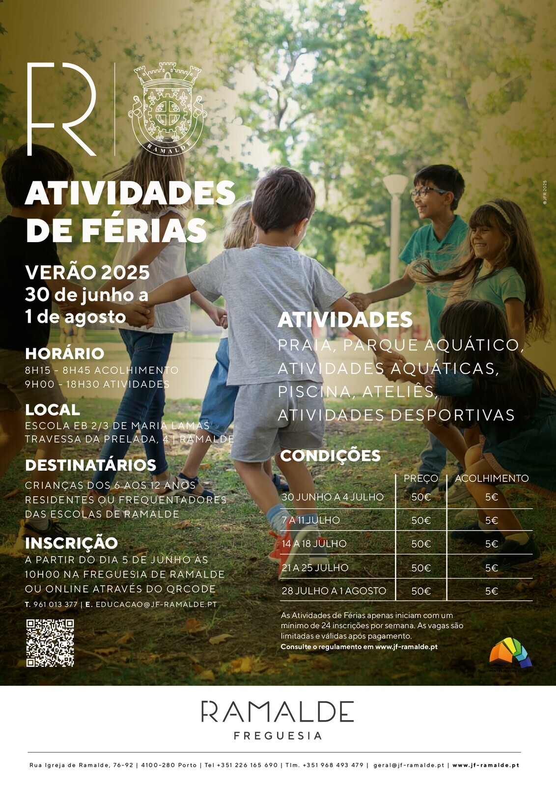 Atividades de Férias de Verão 2025