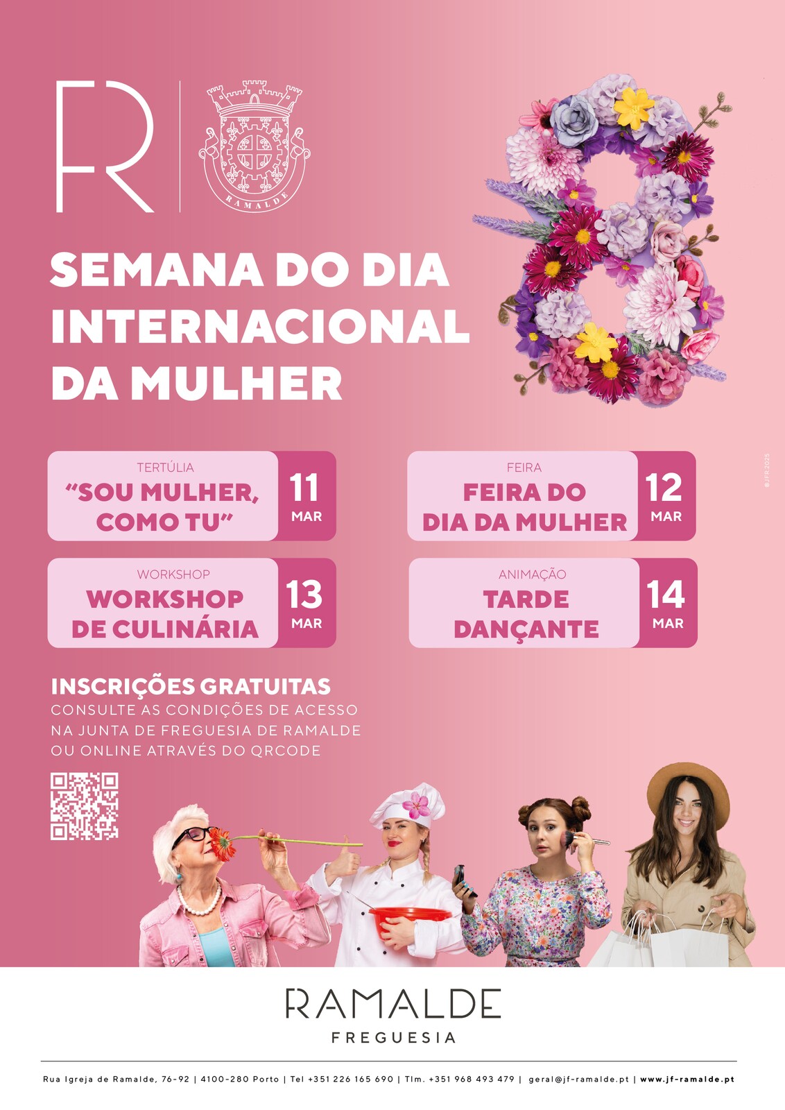Celebração do Dia Internacional da Mulher | 8 de março