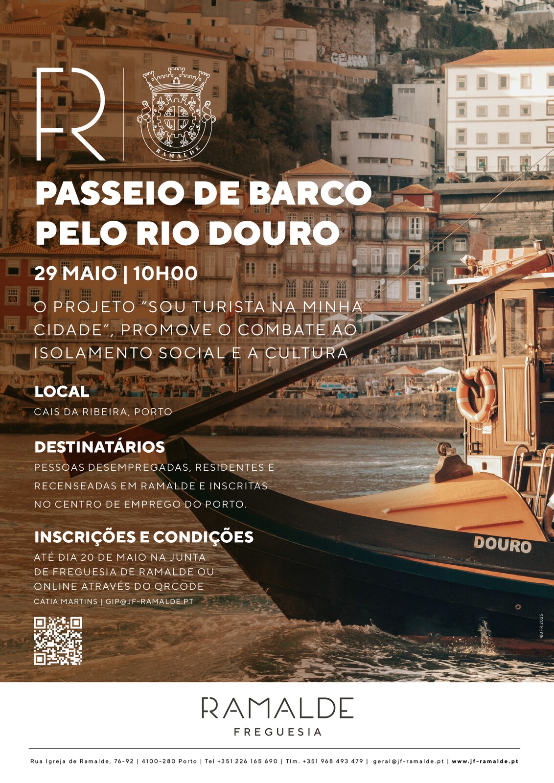 "Sou Turista na Minha Cidade" | Passeio de barco pelas 6 pontes 